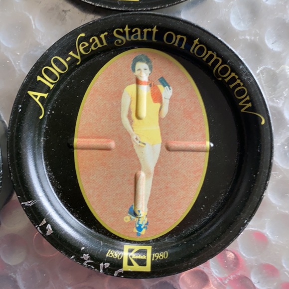 Vintage Kodak Photographic Advertisement Coaster Set - Picture 8 of 8